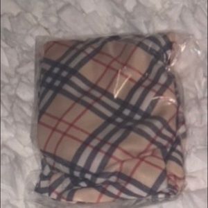 Burberry hair bonnet